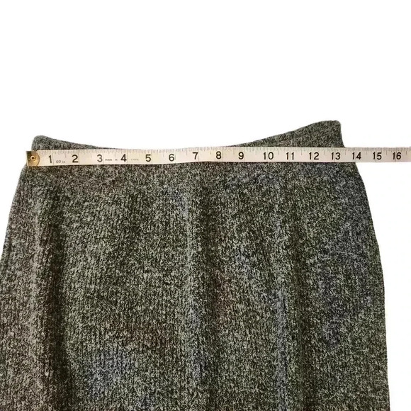 Vintage David Brett Grey Winter Fall Pencil Midi Or Kneelength Skirt Sz S *READ* - Picture 5 of 10